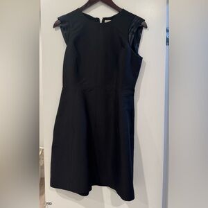 Halston heritage black cocktail dress